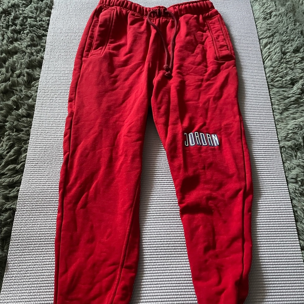 Jordan Men’s Red Jogger Pants